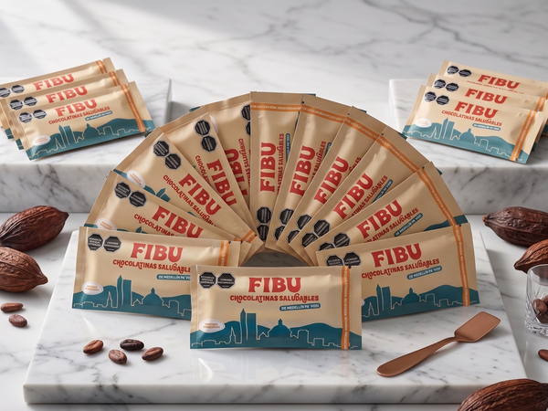 Chocolatinas Saludables FIBU - Caja x 24 Unidades